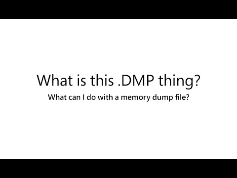 how to locate dump files
