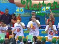 Joey Chestnut Wins July 4 Hot Dog Contest in OT Joey Chestnut Wins July 4 Hot Dog Contest in OT