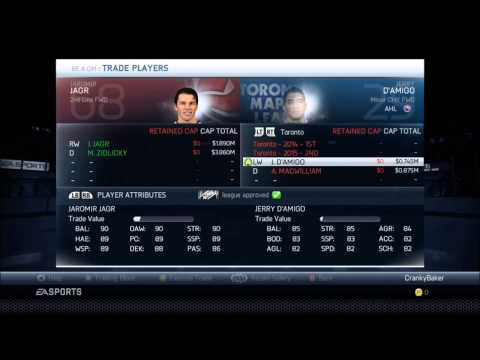 NHL 14 NJ Devils SIM GM Ep1: Fixing the roster