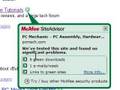 How-to / Overview - McAfee SiteAdvisor