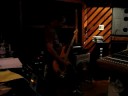 Darkside NYC - tracking Bass guitar for the new CD