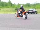 Drift motocyklem na VAGTREFFEN