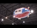 10 FT Nylon RC Blimp flying at the EAA Eagle Hangar
