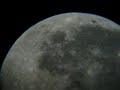 Crateres y mares de la luna