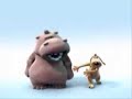 hippo and dog - c'amma faje