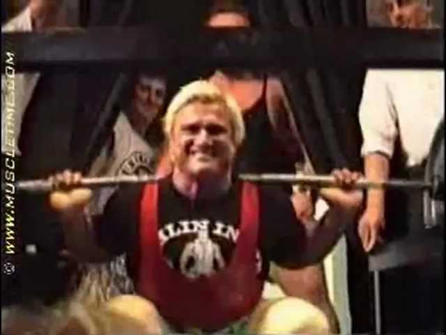 Tom Platz: 23 Reps @ ~ 525lb / 238kg Squat