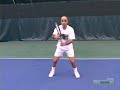 Tennis Tips: Crossover on the Backhand