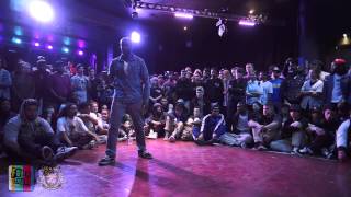 Marvel vs Taiwo – UK B-Boy Championships 2014 Popping Top 16