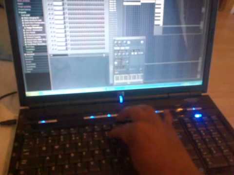 how to use laptop keyboard in fl studio