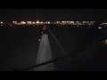 PHL CRJ landing at night with cockpit comm