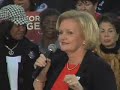 Senator Claire McCaskill in Kansas City, MO
