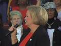 Senator Claire McCaskill in Kansas City, MO