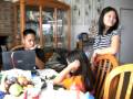 AJ SUVA PLAYING W/ HIS KUYA DJ BUSH  @ AUNTIE FE'S HOUSE