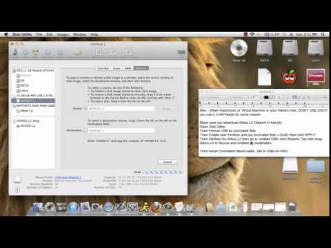 how to install os x lion on laptop