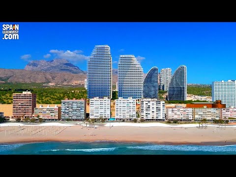 343000€+/Inmueble de lujo en España/Apartamentos en Benidorm/Obra nueva en segunda línea de mar/Poniente