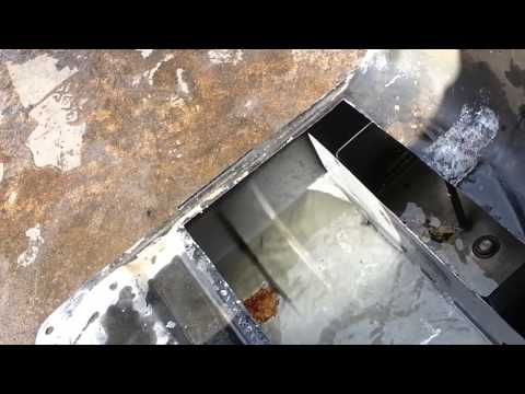 how to drain evo 8 gas tank