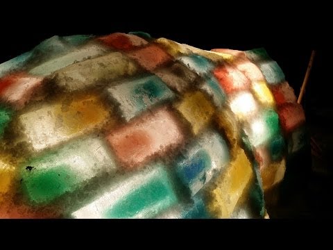 how to dye snow with food coloring