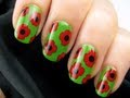 Remembrance Day Poppy Nails