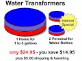 Water Transformers for Health & Wellness