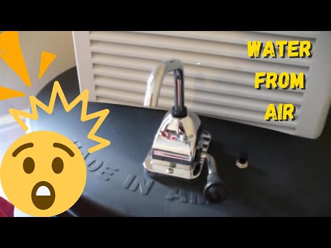 how to collect water from air