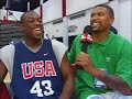 Jalen Rose Visits Team USA Basketball