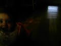 Lilly chasing Zena (the dog)
