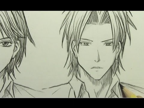 how to draw manga faces