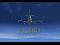 FSX Emirates A340 DXB-CAI