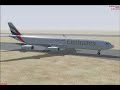 fsx emirates a340 dxb cai