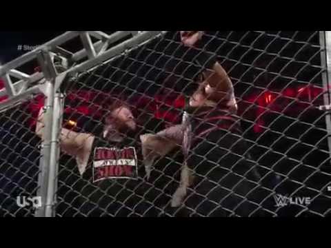 9/19/2016 Roman Reigns vs Kevin Owens - Steel Cage Match | Seth Rollins Saves Roman Reigns