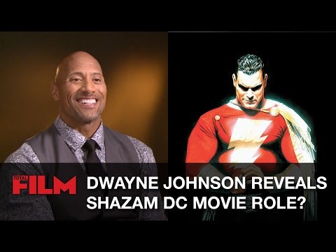 Dwayne Johnson reveals Shazam DC movie role?