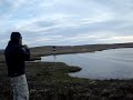 ANDRE OTOKIAK WATERSKIPPING IN CAMBRIDGE BAY ANDRE OTOKIAK WATERSKIPPING IN CAMBRIDGE BAY
