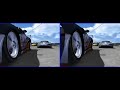 video en relief d'une de mes courses sur r-factor, a visionner en regard crois� (en louchant quoi ;)
info: en editant les coordonn�es des cam�ras de r-factor, il a �t� possible de g�n�rer 2 videos du meme replay, afin de r�aliser ce film en relief.