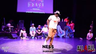 Alexy vs Ness – ALL 4 ALL BATTLE EUROPÉEN 2016 POPPING