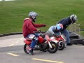 Superbike wipeout pileup