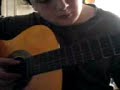 me atempting to play one by metallica