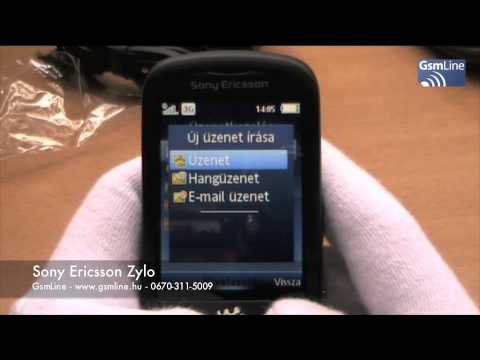 Sony Ericsson W20i Zylo teszt vide�