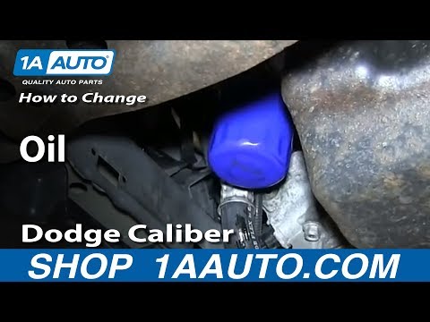 How To Do an Oil Change 2007-12 Dodge Caliber 2.0L
