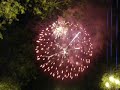 These are the VERY loud fireworks for the end of the Feria in Seville, Spain