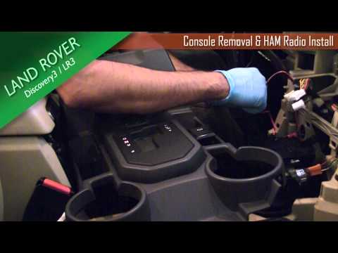 Land Rover LR3 / Discovery3 Front & Center Console Removal