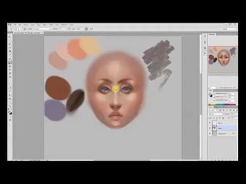 how to make a skin colour with paint
