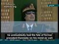 Gaddafi Endorses Obama