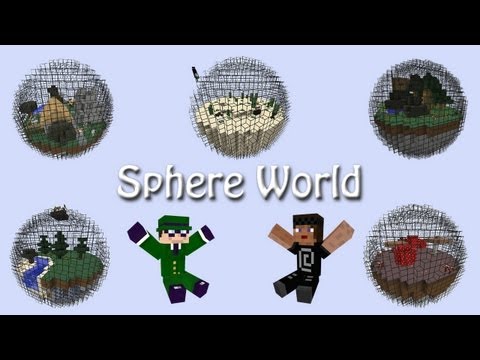 Minecraft Sphere World Save