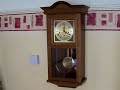 JAUCH TRIPLE CHIME WALL CLOCK WHITTINGTON