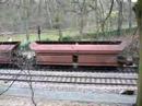 Iron ore train,with electric locomotives.december 17 2006