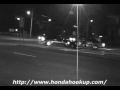 street racing - guy gets in a fight after wrecking car