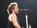 Jon Bon Jovi Want to make a memory Boston 7/9