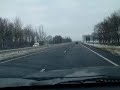 Driving on N34 with a 1987 Volvo 740 Van Driving on N34 with a 1987 Volvo 740 Van
