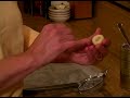 Yule Log Recipe : Making Marzipan Mushroom Decorations for a Yule Log