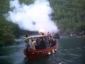 Bikers attacked by... :: This boat ride was part of the defile ride organized on Cetina river in Omiš by "omiški gusari" motorcycle...